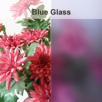 Blue Glass Decorative Window Film
