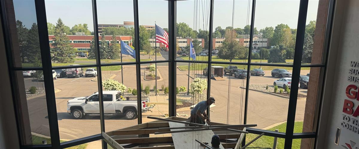 Commercial Window Film Fixes Glare at Eagan Office