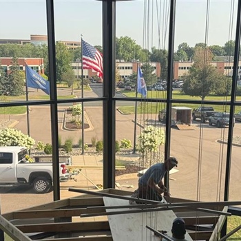 Commercial Window Film Fixes Glare at Eagan Office