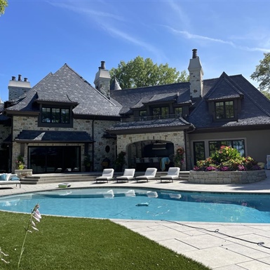 Lake Minnetonka custom home in Shorewood, MN protected with residential window film for glare reduction and UV protection