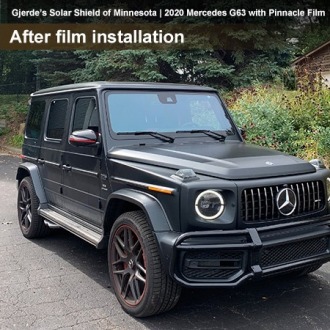 Mercedes-G63 A with Window Tint
