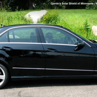 Mercedes 350 with window tint