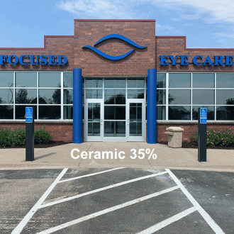 Focused Eye Care with Ceramic 35% window film