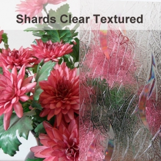Clear Shards Decorative Window Film