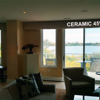 Mpls Penthouse on Lake Harriet with ceramic 45 window tint.